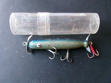 gros Leurre Ancien Pêche Bois