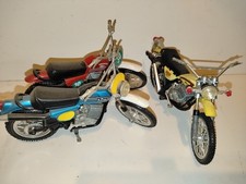 Lot de 3 Motos Polistil Cross