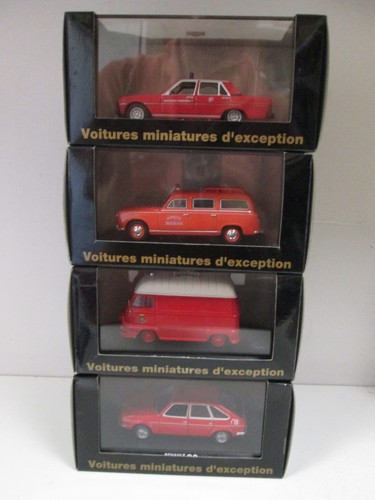 Lot pompier peugeot 604 - pompier, +