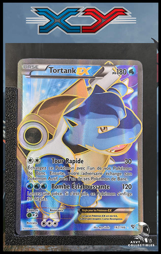 Carte pokémon tortank - carte,