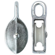 Poulie 50 MM Bloc de Corde Raide Poulie de Renvoi Moufle Poulie