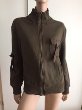 Gilet a capuche en molleton