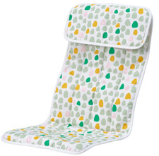 Coussin de fauteuil pour enfants IKEA POANG, motif Ulvsby Dot, NEUF