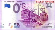 LE TRAIN DE LA RHUNE / BILLET