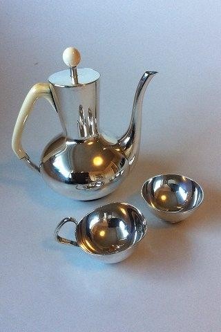 Service moka argent - à,