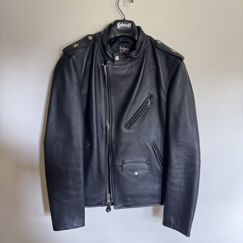 Schott 603 cafecto leather - schott,