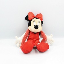 Peluche Minnie robe rouge