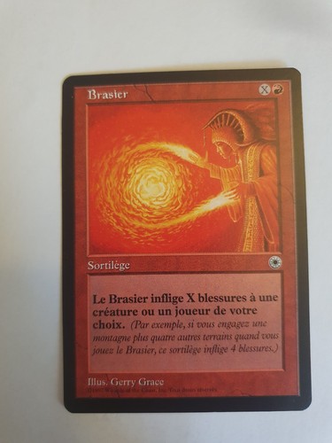 Carte magic brasier tbe - carte,