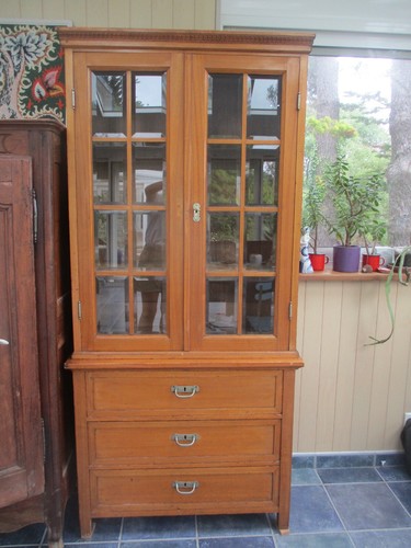 Bibliotheque commode anglaise - bibliotheque,