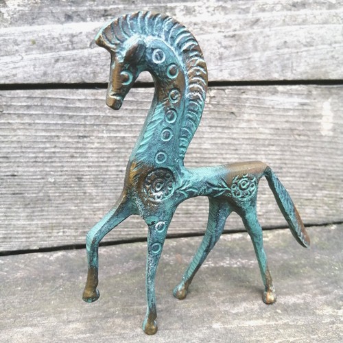 Statuette cheval bronze - cheval,