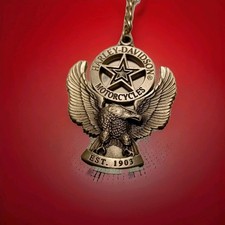 Porte clé Moto Harley Davidson metal USA