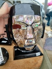 Masque Funéraire Obsidienne