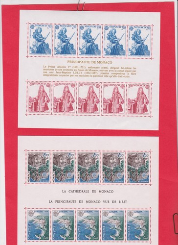Lot monaco timbres - *,