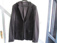 Veste à capuche en laine noire T M The Kooples