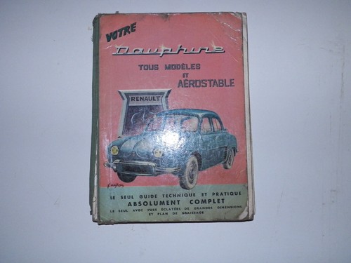 Mode emploi renault dauphine - mode,
