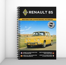 RENAULT 8S : Cahier de