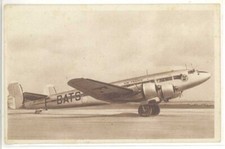 Carte postale avion tourisme