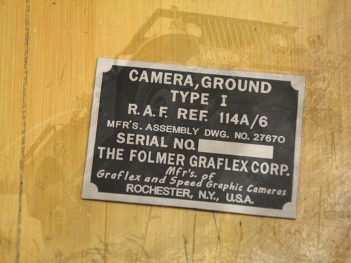 Plaquette plate photo camera - plate,