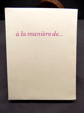 A La manière de...Paul Reboux