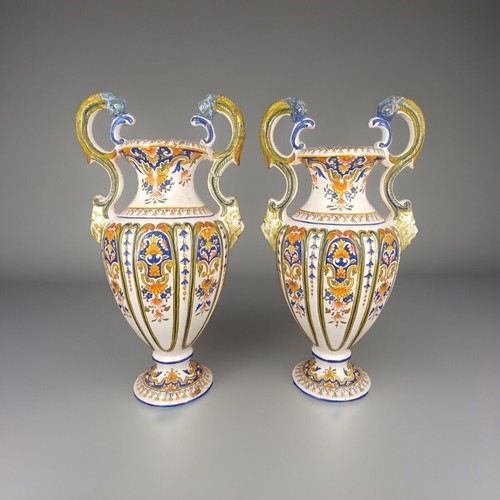 Paire vases amphores en - vases,
