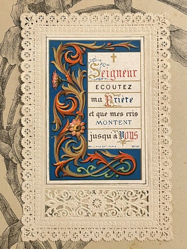 Ancienne image pieuse - , /