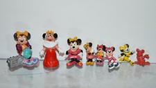 Lot de 8 figurines WALT DISNEY Minnie WDP Bullyland Glup's Esso vintage