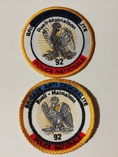 insigne écusson police