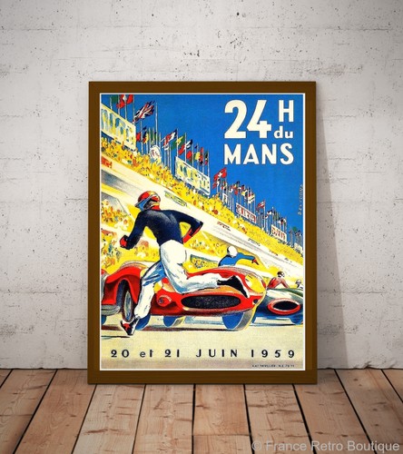Mans vintage automobile - mans,