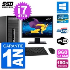 PC Tour HP 400 G1 Ecran 27"
