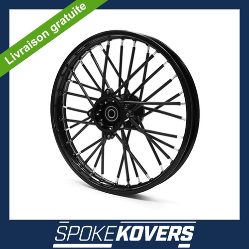 Couvre rayon noir dirt bike - noir,