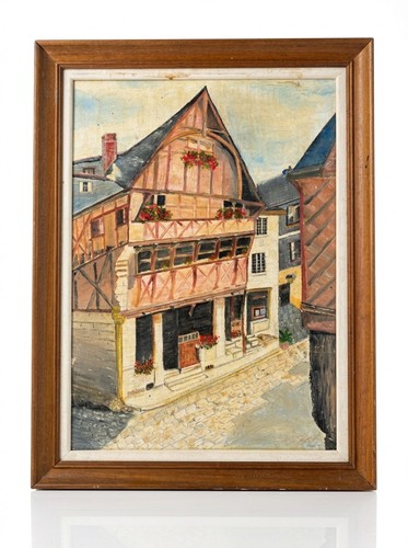 Tableau huile maison