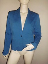JOLIE VESTE COSTUME BLAZER LEGERE FEMME BLEU CIEL T:40