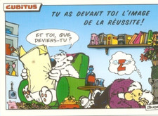 DUPA   carte postale BD  CUBITUS   état TOP Ed. 36 BIS . 1995