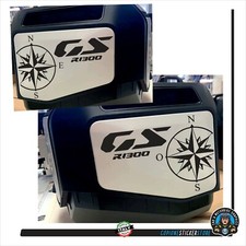 2 Adhésifs Boussole Rose des