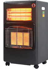 Poêle À Gaz Butane Et Chauffage Électrique, Poêle Hybride, Double Système De Cha