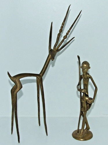 Statuettes sculptures bronze - sculptures,