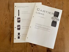 CARTIER Fiche De Catalogue - Montres Bijou - CARTIER LIBRE - 21 x 30 cm