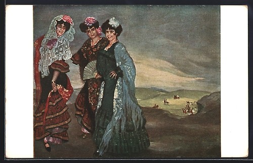 Carte postale artiste - d'artiste, g