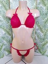 TENUE SEXY ENSEMBLE 2 PIECES TAILLE UNIQUE COULEUR ROSE