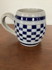 Chope en grès d'Alsace bleu