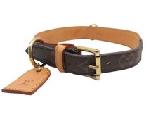 COLLIER POUR CHIEN LOUIS VUITTON BAXTER GM M58070 EN TOILE MONOGRAM DOG COLLAR