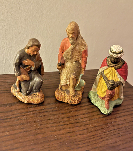 Santons creche ancien - santons,