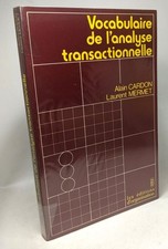 Vocabulaire de l'analyse transactionnelle| Cardon Alain Mermet Laurent| Bon état