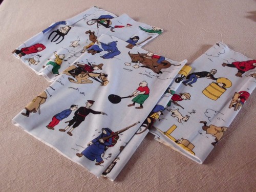 Coupons tissu tintin - ", "
