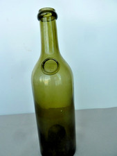 ANCIENNE BOUTEILLE SOUFFLEE AVEC CACHET SCEAU A CHAUD "PERNOD  FILS "