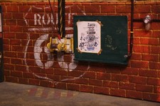 Tableau noir élément diorama