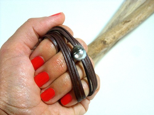 Perle tahiti bracelet - perle,