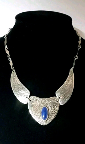 Ancien collier métal - collier,