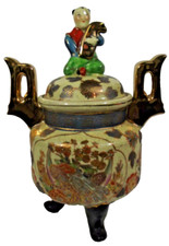 ANCIEN VASE BRULE ENCENS