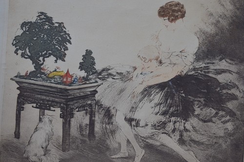 Louis icart le jardin - louis,
